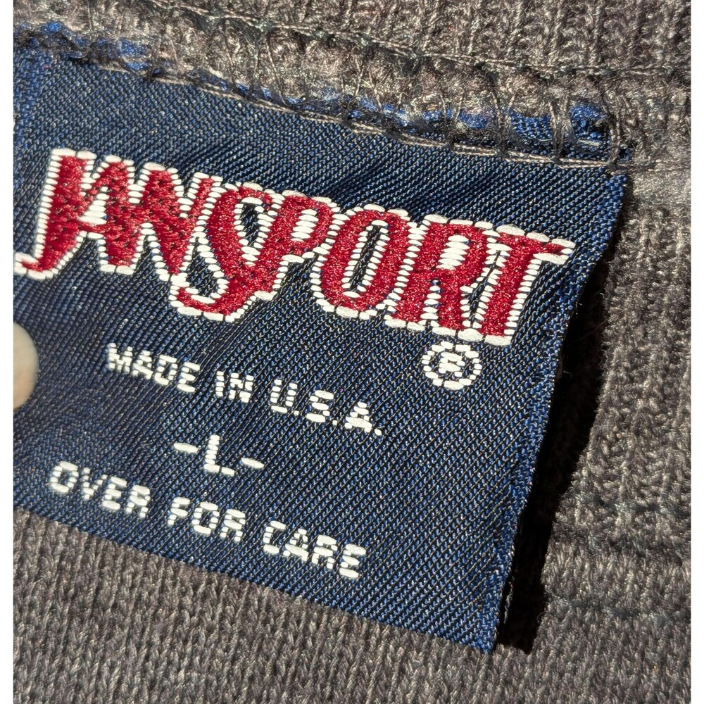 Vintage University of Hawaii Leeward Sweatshirt Jansport Gray College L USA Made - Picture 9 of 9